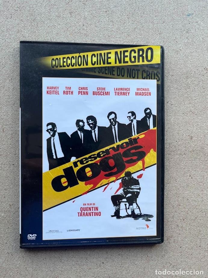 Cine: Reservoir Dogs / Harvey Keitel & T. Roth / Quentin Tarantino / Colecci&oacute;n Cine Negro / SLIM / DVD