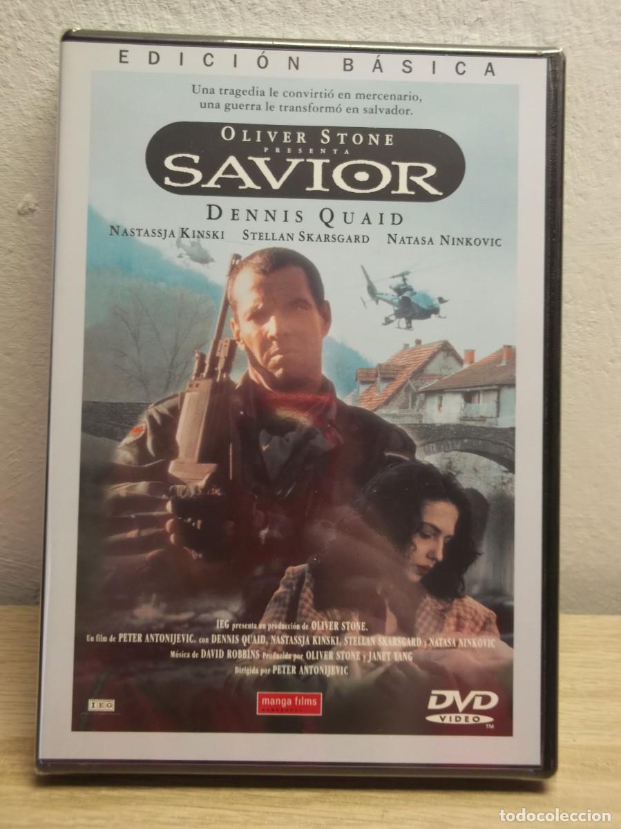 Cine: Savior de OLIVER STONE FILM con DENNIS QUAID DVD NUEVO PRECINTADO