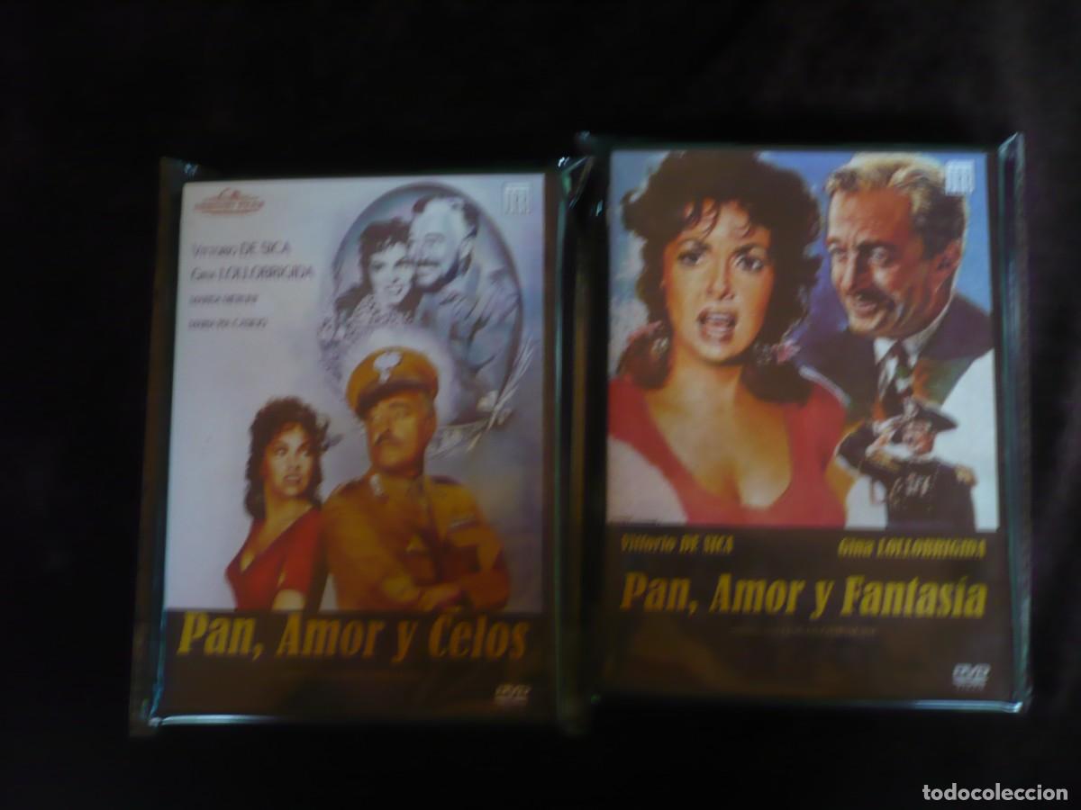 Cine: pan amor y fantasia + pan amor y celos - de victorio de sica - dvd nuevo precintados