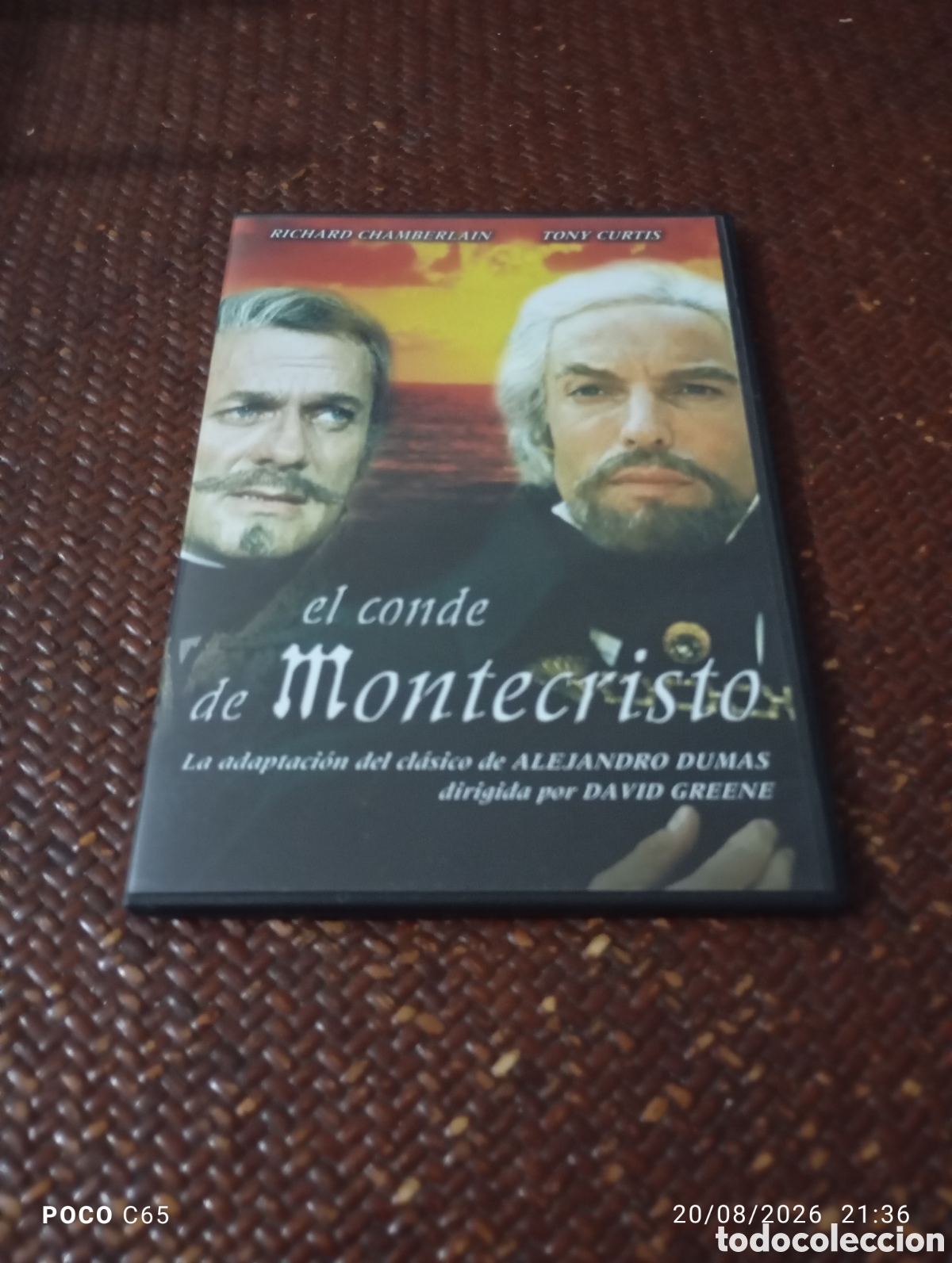 Cine: El conde de montecristo Tony Curtis Slim