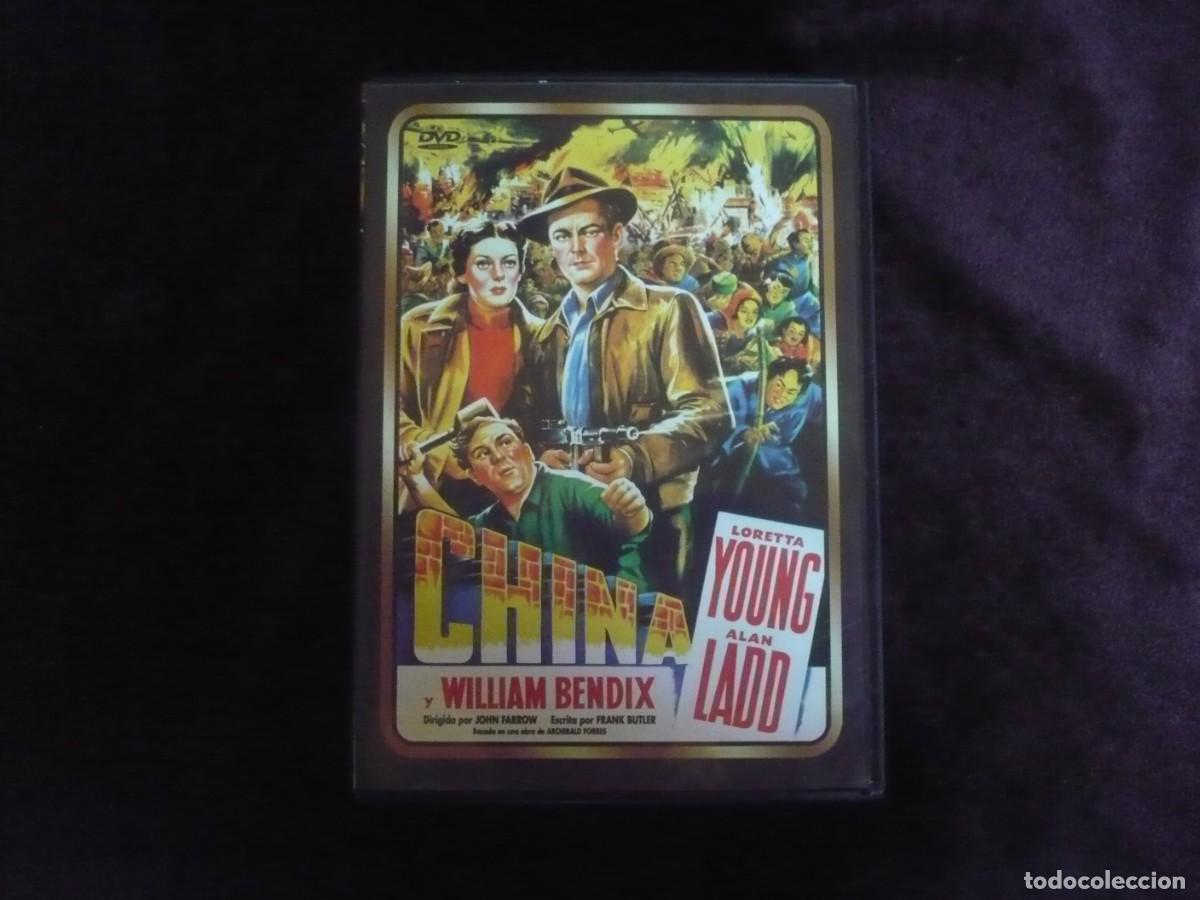 Cine: china - con loretta young y alan ladd - dvd como nuevo