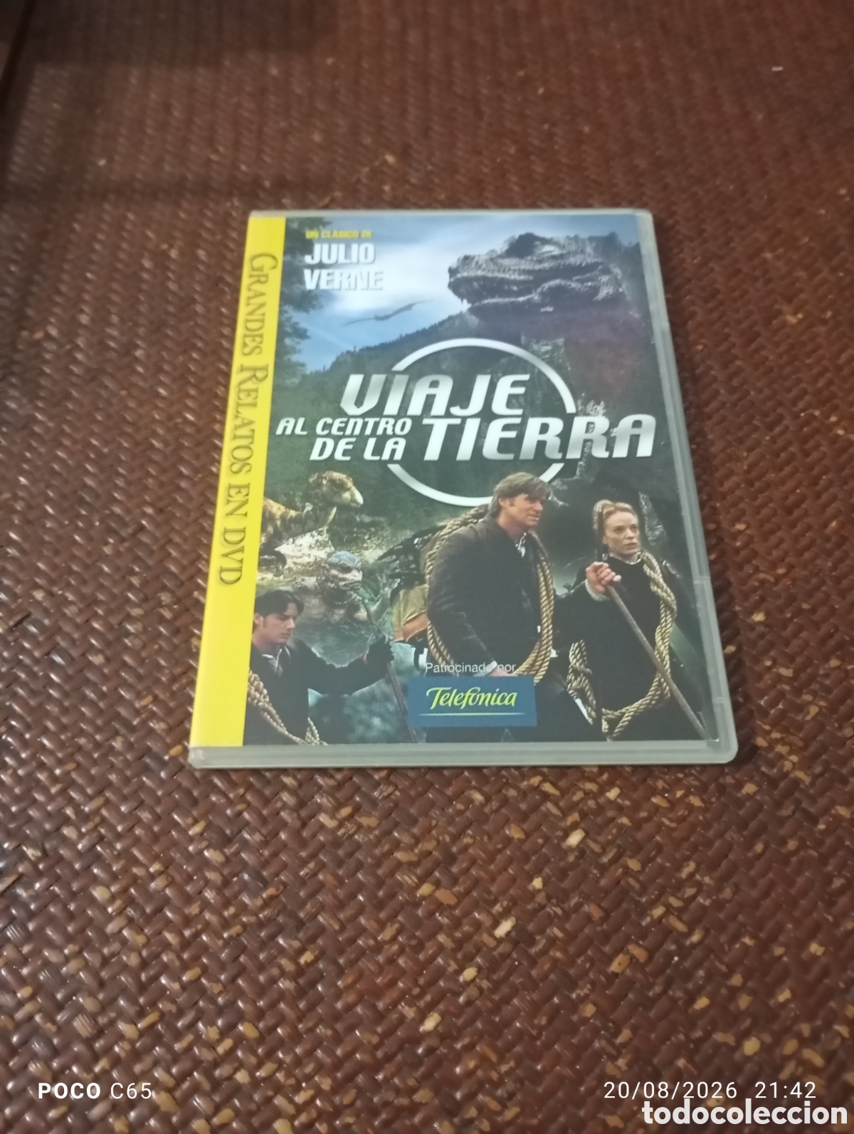 Cine: Viaje al centro de la tierra DVD Slim
