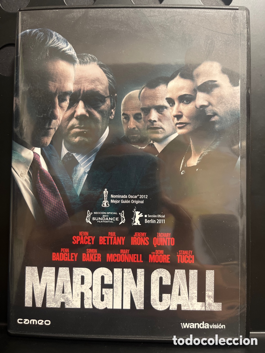 Cine: MARGIN CALL de JC CHANDOR 102&rsquo; DVD ( 2011 )