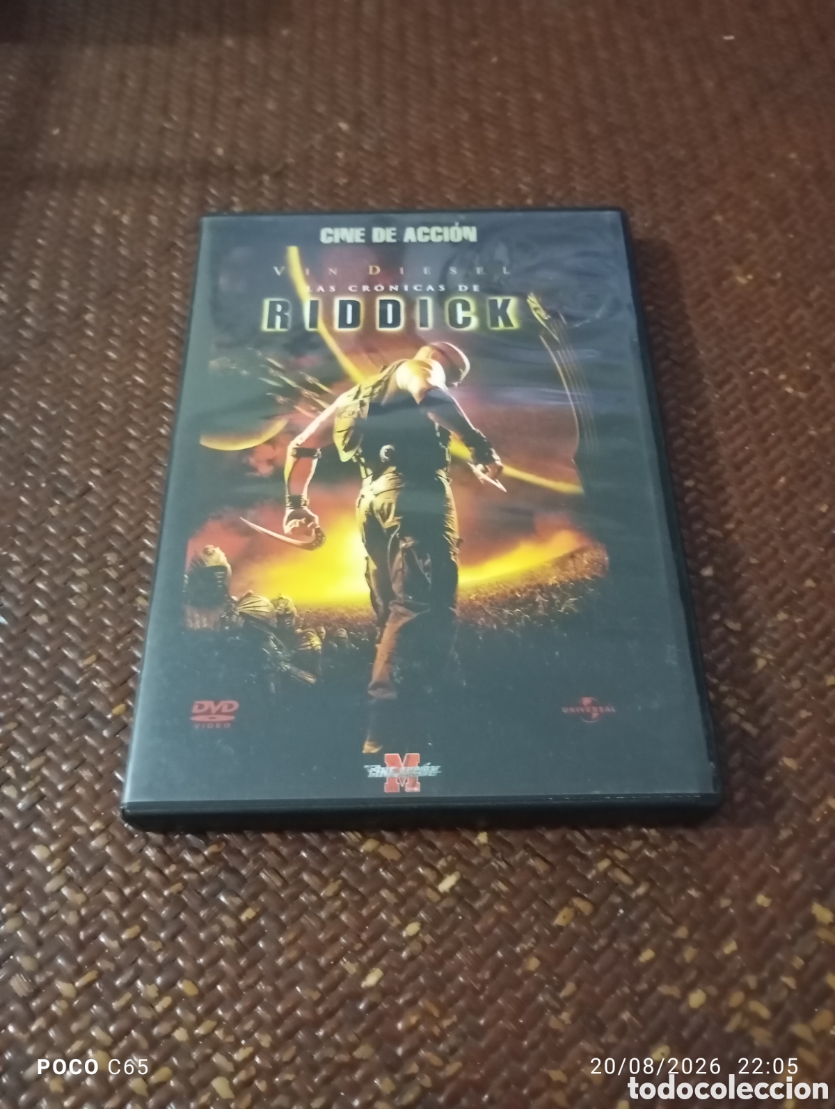 Cine: Las cr&oacute;nicas de riddick DVD