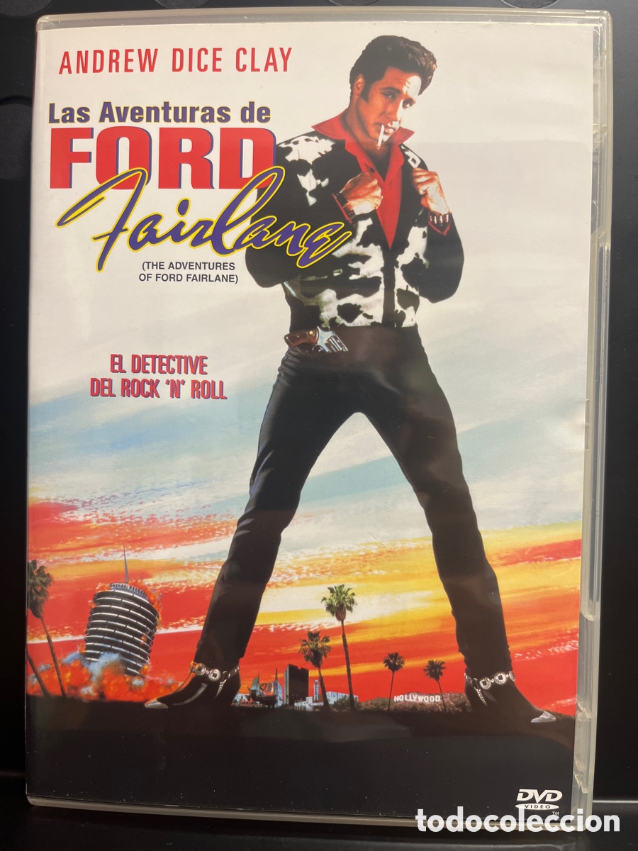 Cine: LAS AVENTURAS DE FORD FAIRLANE : EL DETECTIVE DEL ROCK &lsquo;N&rsquo; ROLL de RENNY HARLIN 97&rsquo; DVD ( 1990 )