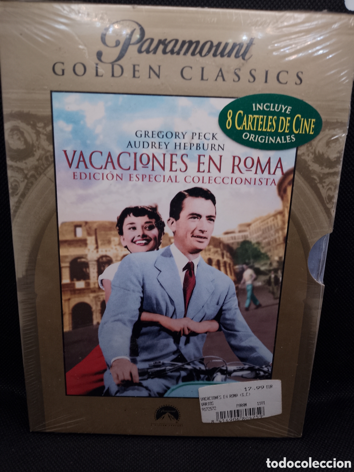 Cinema: VACACIONES EN ROMA - EDICION COLECCIONISTA - DVD NUEVO PRECINTADO