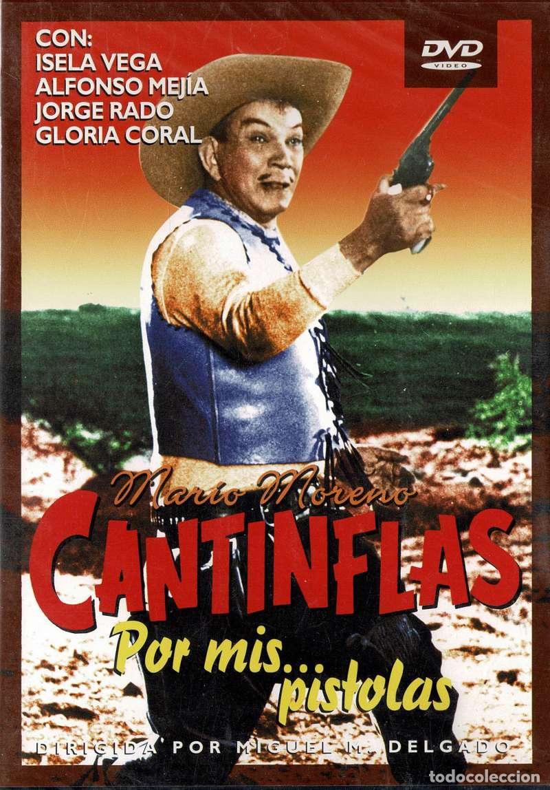 Cine: Mario Moreno Cantinflas. Por mis pistolas. DVD (precintado)