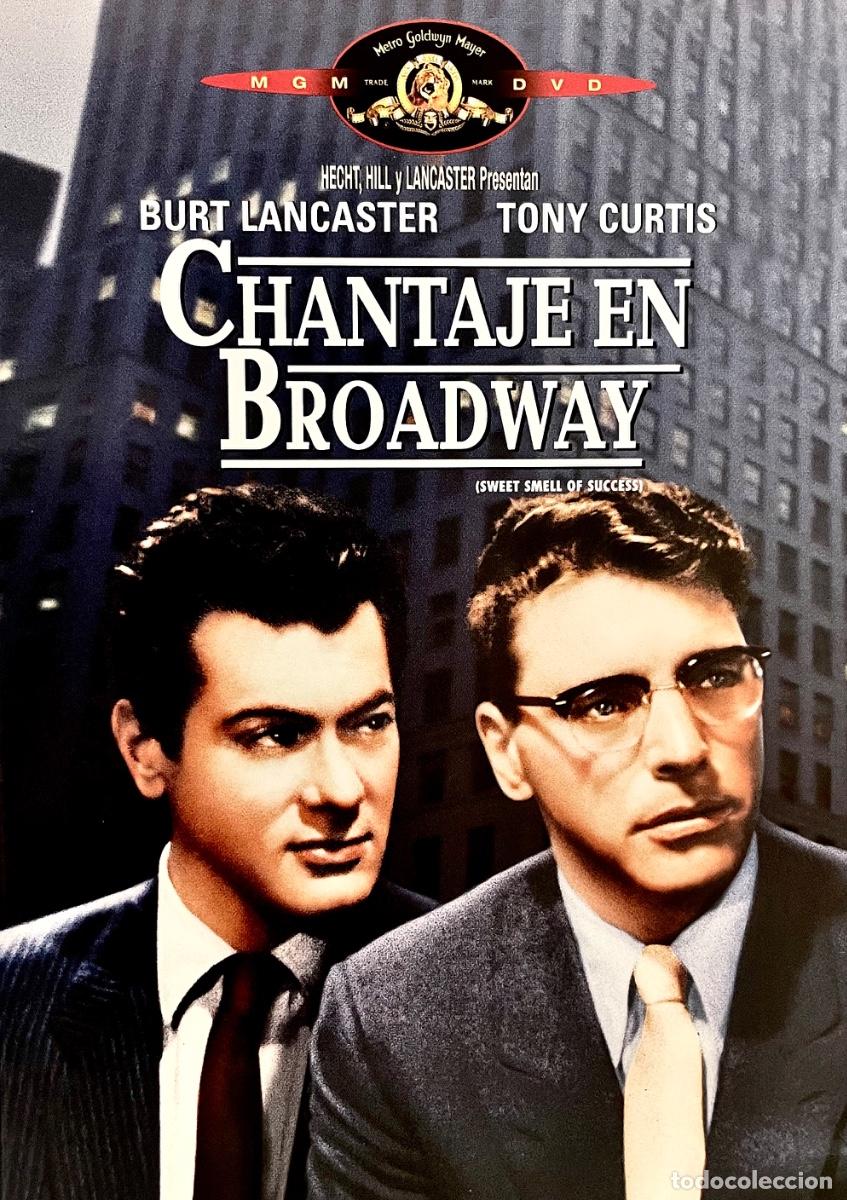 Cine: CHANTAJE EN BROADWAY. Burt Lancaster. Tony Curtis. Sam Levene. Martin Milner. Alexander Mackendrick