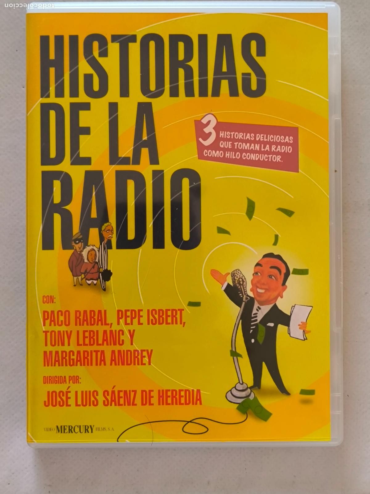 Cine: DVD HISTORIAS DE LA RADIO - FRANCISCO RABAL (159)