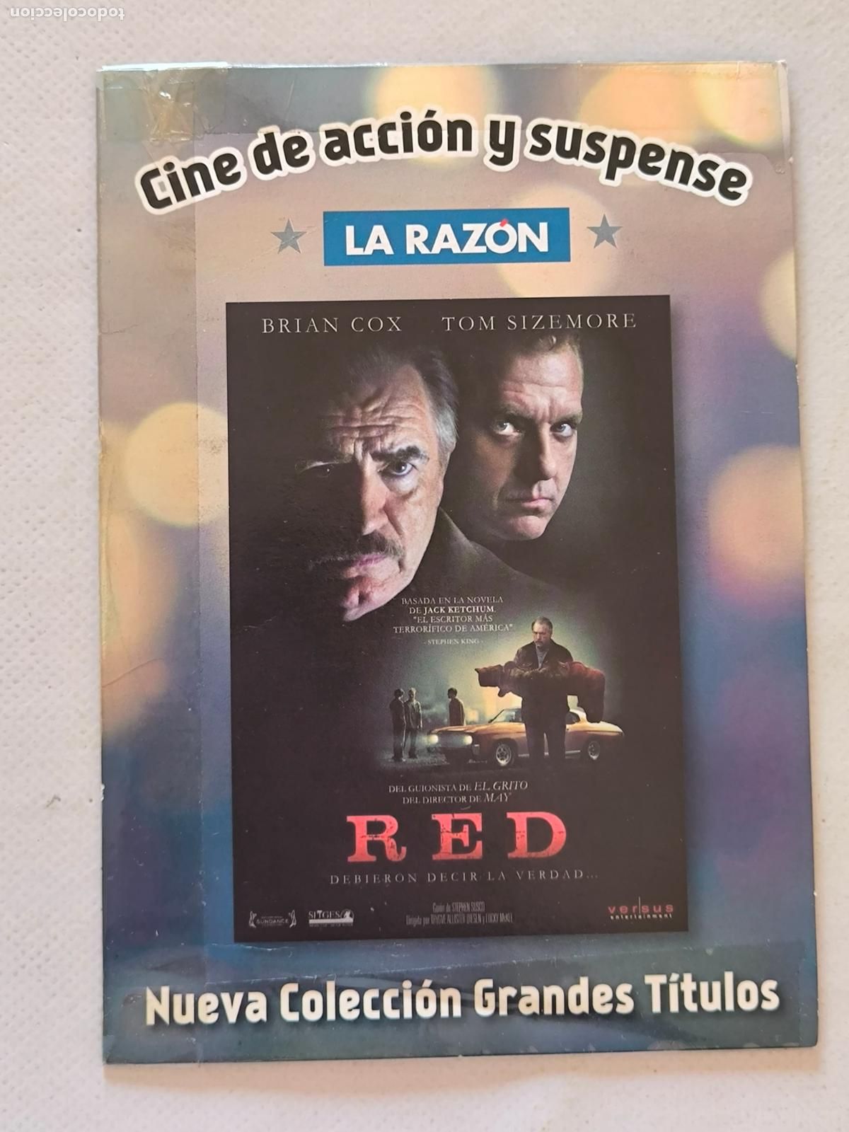 Cine: DVD RED - FUNDA FINA CARTON (5P)