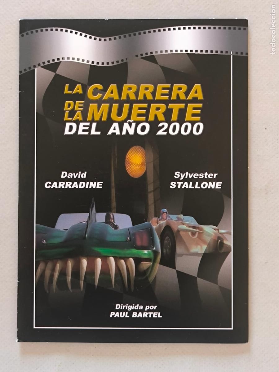 Cine: DVD LA CARRERA DE LA MUERTE DEL A&Ntilde;O 2000 - FUNDA FINA CARTON (5P)
