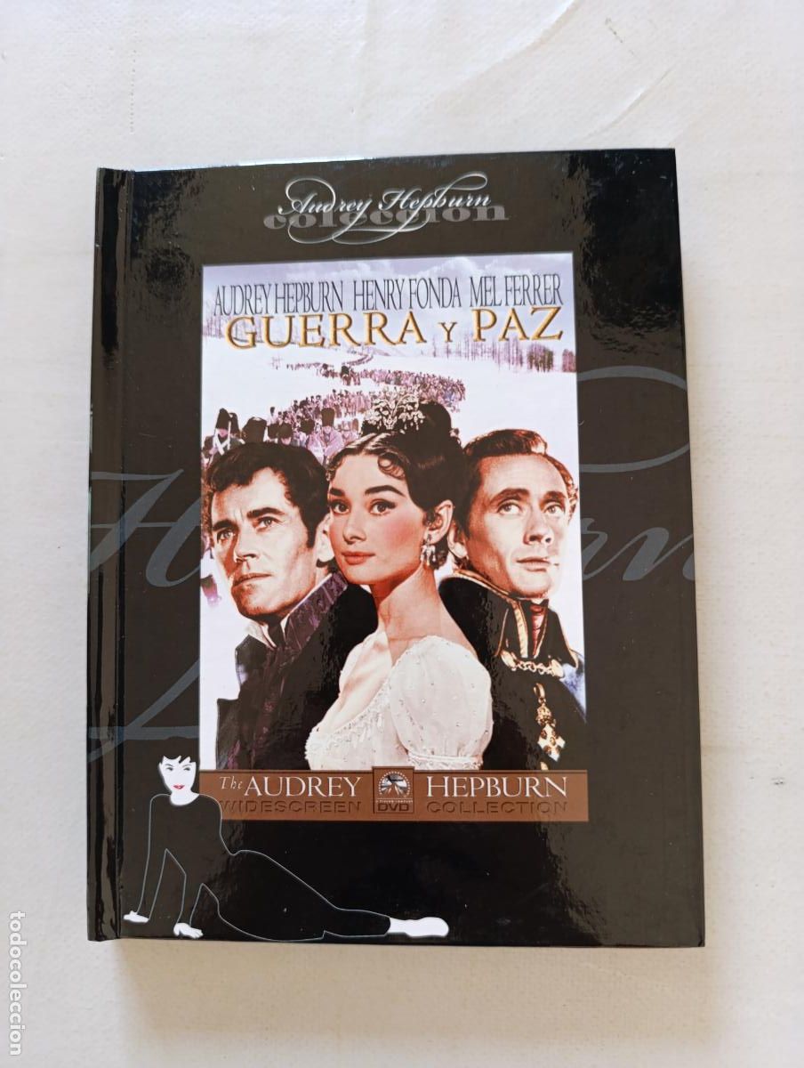 Cine: DVD + LIBRO GUERRA Y PAZ - AUDREY HEPBURN, HENRY FONDA, MEL FERRER (180)