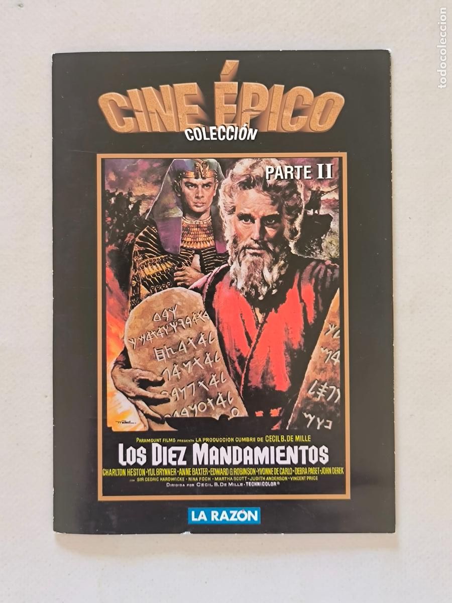 Cine: DVD LOS DIEZ MANDAMIENTOS - PARTE II - FUNDA FINA CARTON (5P)
