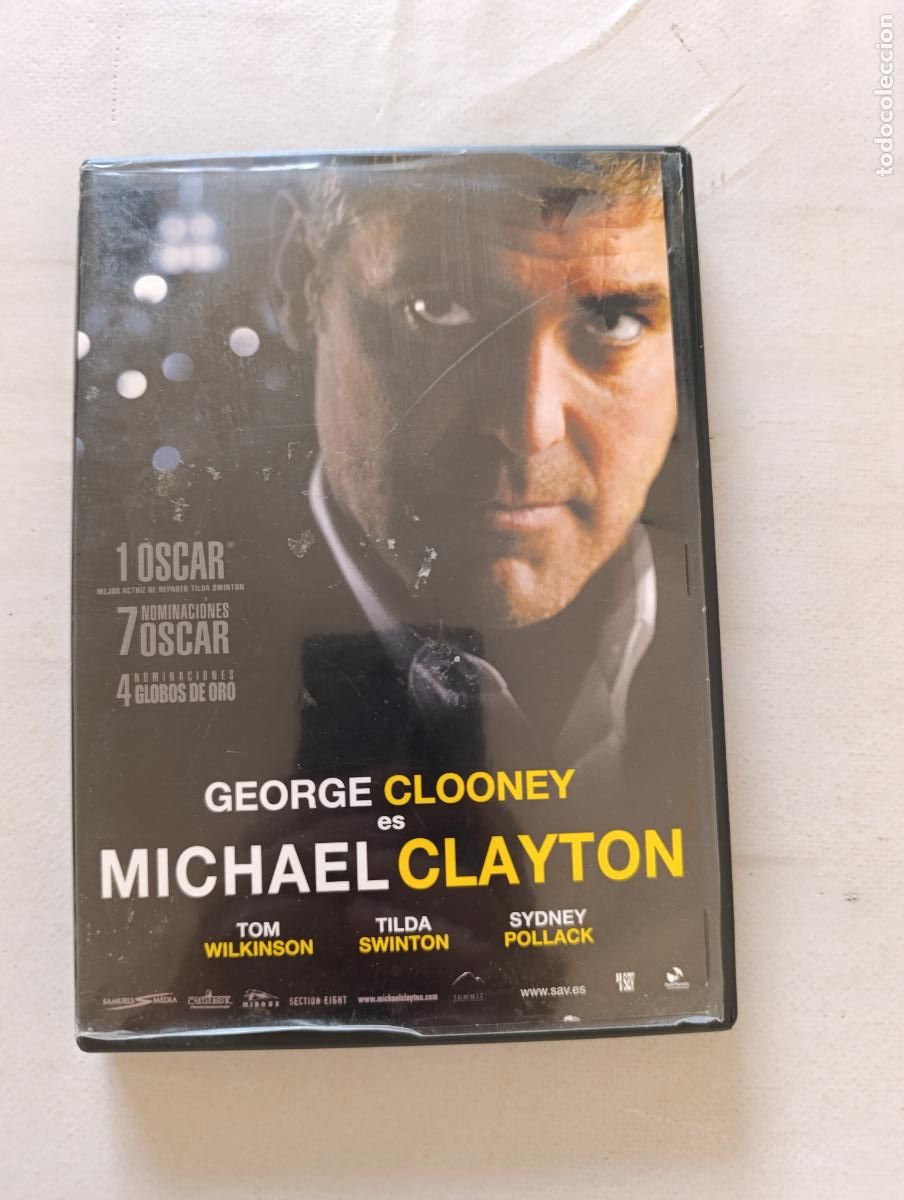 Cine: DVD MICHAEL CLAYTON - GEORGE CLOONEY (180)