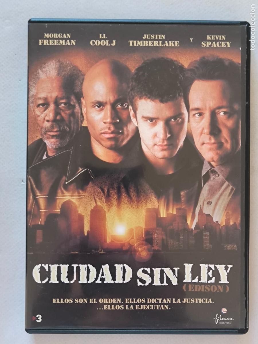 Cine: DVD CIUDAD SIN LEY - MORGAN FREEMAN (184)