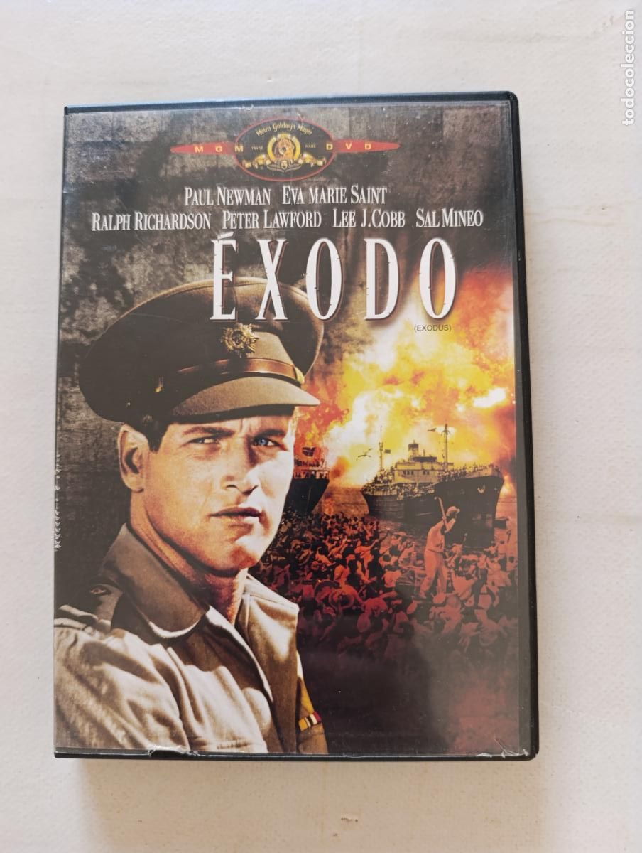 Cine: DVD EXODO - PAUL NEWMAN (181)