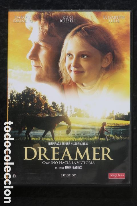 Kino: DVD. DREAMER. Camino hacia la victoria. Kurt Russell. Elisabeth Shue. Dakota Fanning