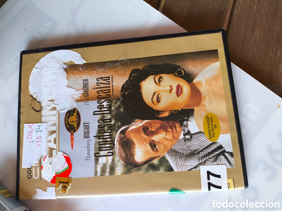 Cine: DVD de la condesa descalza.lote.L.n.0576