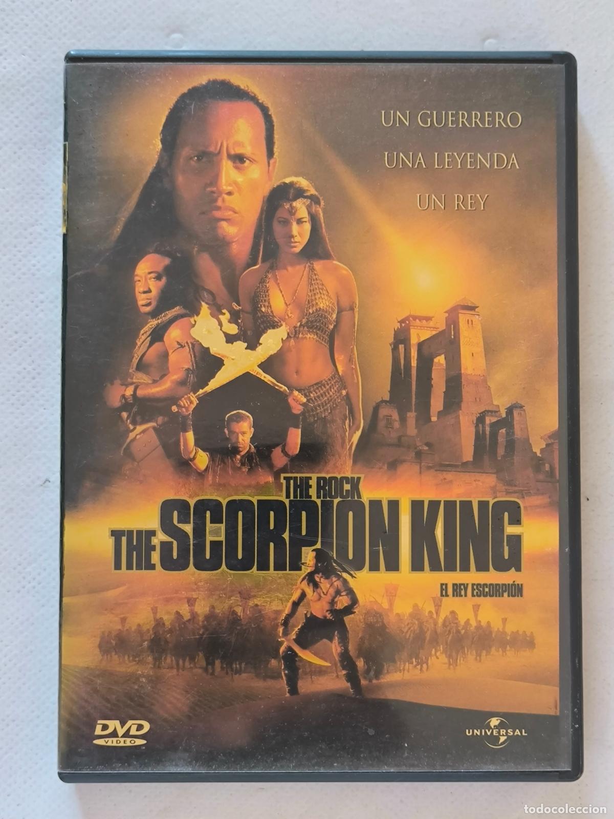 Cine: DVD EL REY ESCORPION (THE SCORPION KING) - THE ROCK (222)