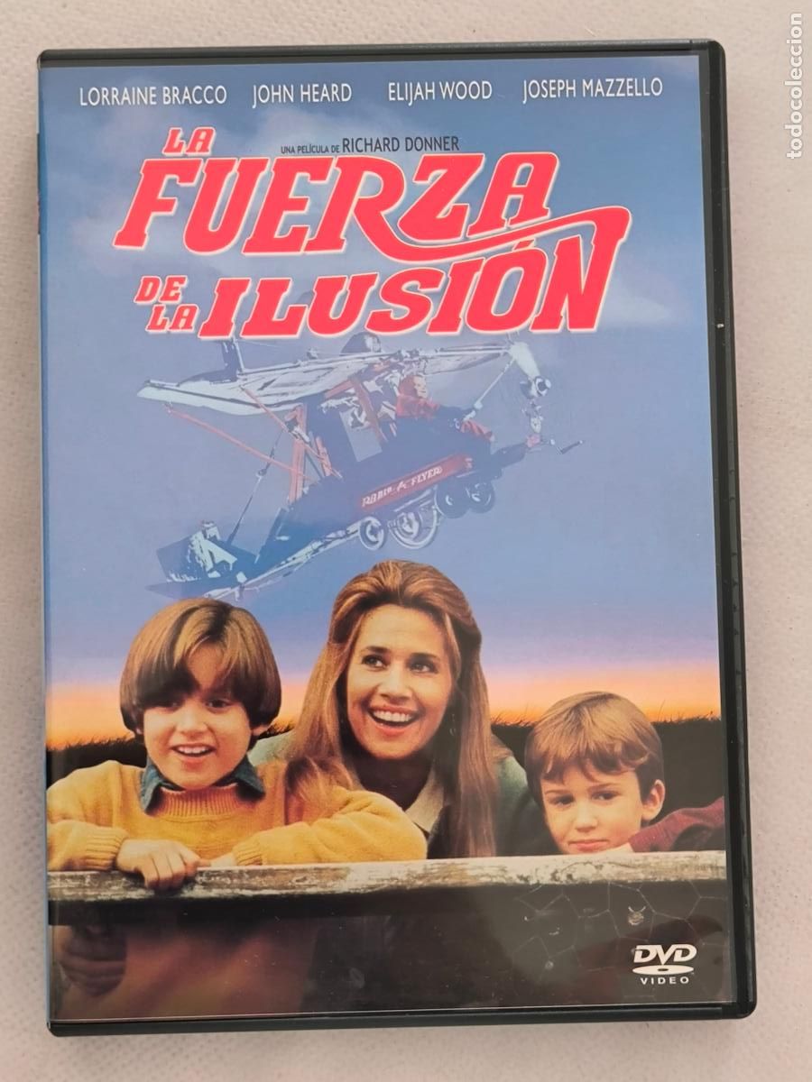 Cine: DVD LA FUERZA DE LA ILUSION - ELIJAH WOOD (223w)