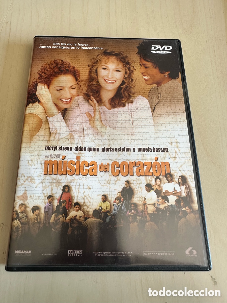 Cine: RD89 m&uacute;sica de coraz&oacute;n dvd segunda mano