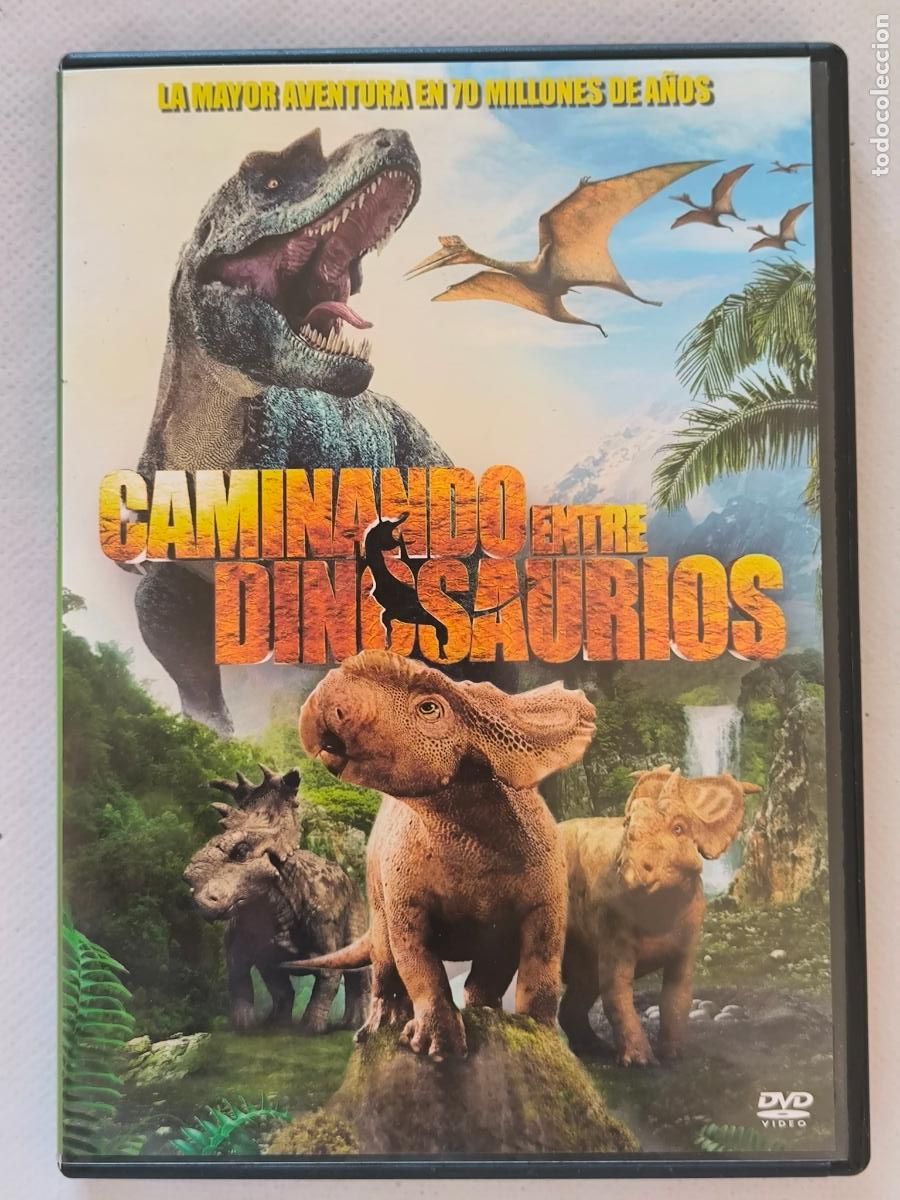 Cine: DVD CAMINANDO ENTRE DINOSAURIOS (224)