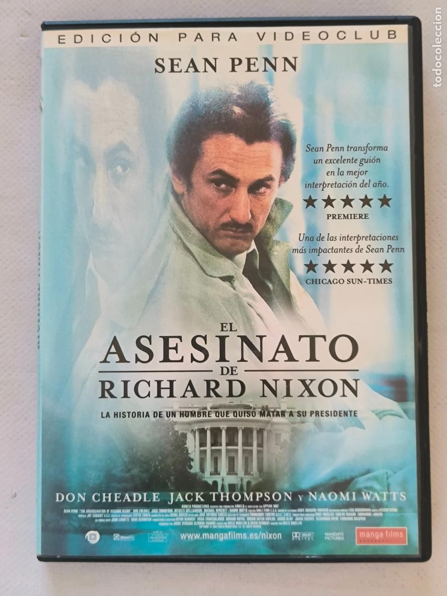 Cine: DVD EL ASESINATO DE RICHARD NIXON - EDICION DE ALQUILER (224)