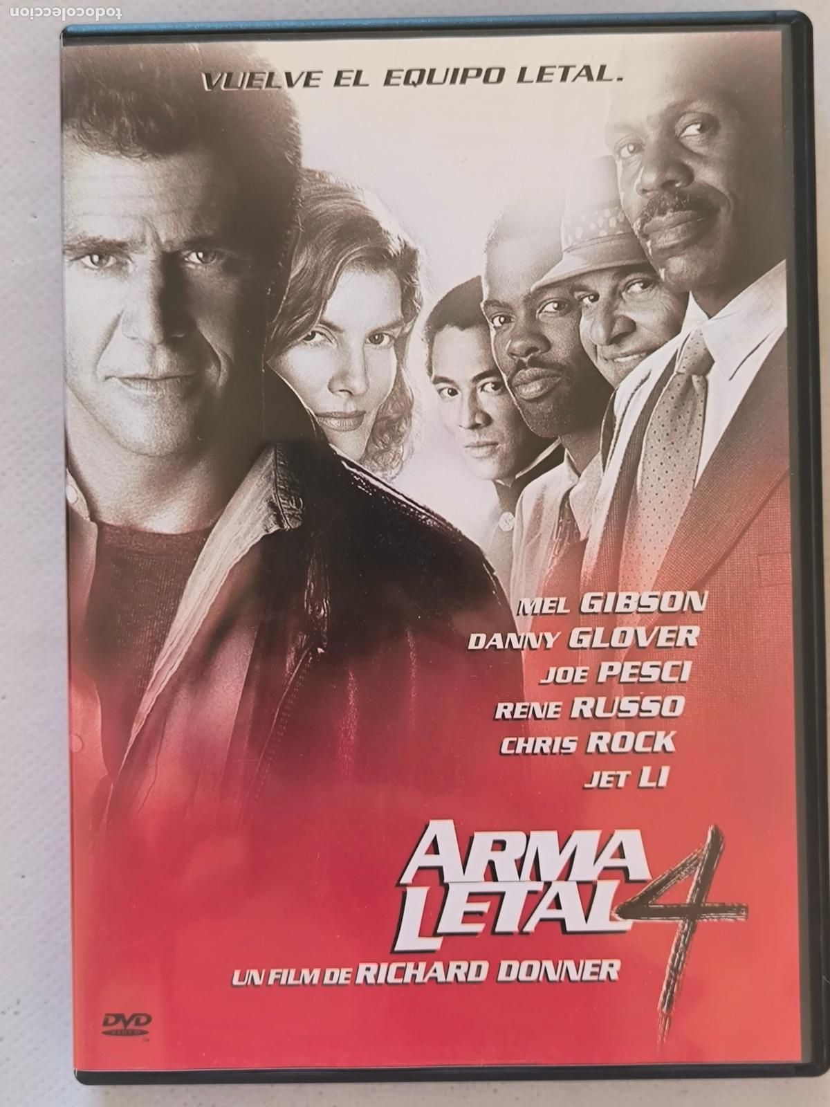 Cine: DVD ARMA LETAL 4 - RICHARD DONNER (228)