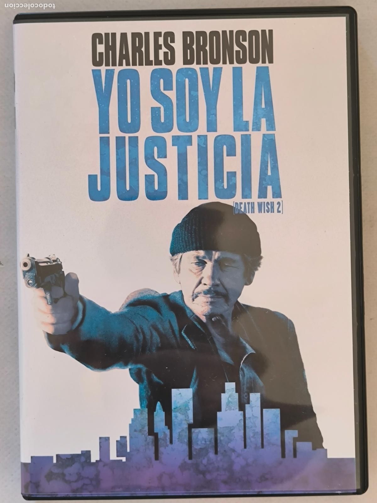 Cine: DVD YO SOY LA JUSTICIA (DEATH WISH 2) - CHARLES BRONSON (233w)