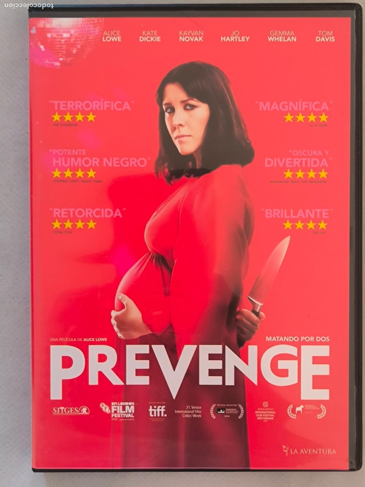 Cine: DVD PREVENGE - MATANDO POR DOS - ALICE LOWE (235w)