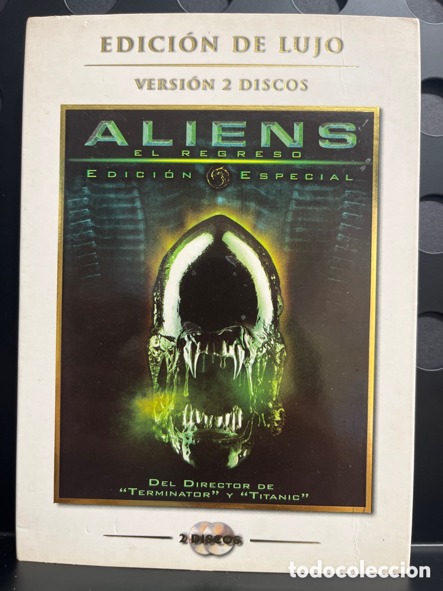 Cine: ALIENS : EL REGRESO EDICI&Oacute;N ESPECIAL 2 DISCOS 132&rsquo; DVD CONTENIDOS ADICIONALES ( 1986/1991 )