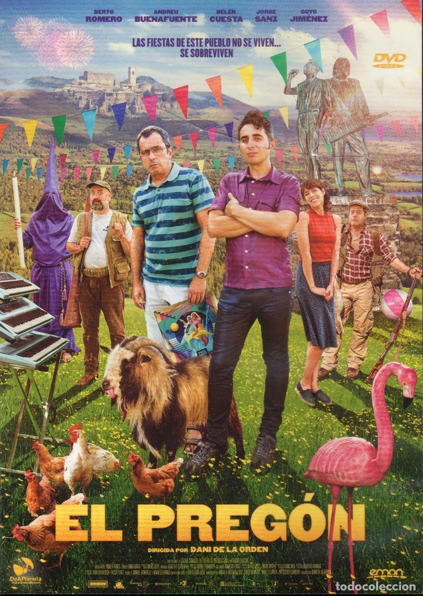 Cine: El preg&oacute;n DVD 2016 Berto Romero Andreu Buenafuente Belen Cuesta Jorge Sanz