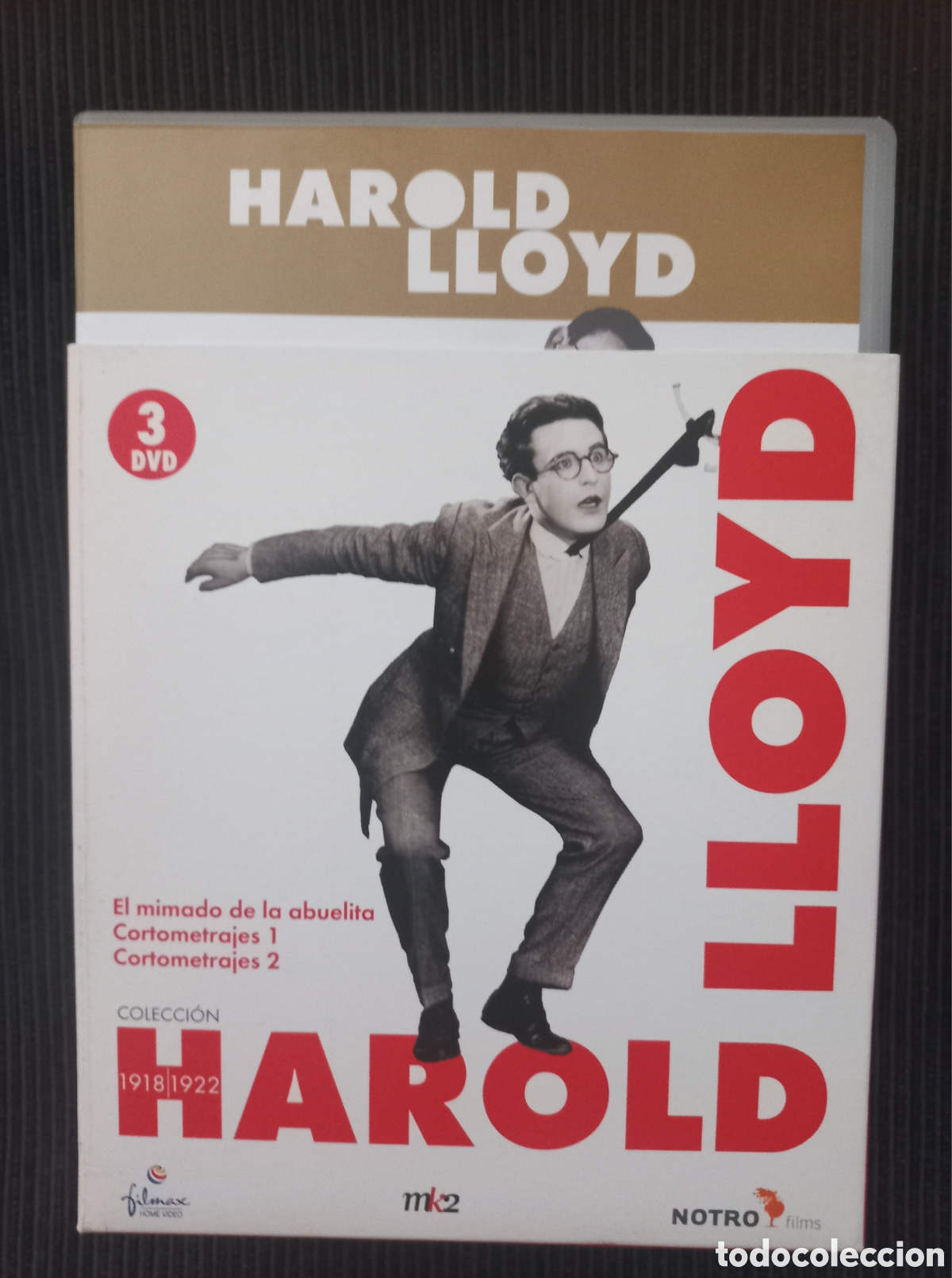 Cine: COLECCI&Oacute;N 3 DVD HAROLD LLOYD (1918-1922)