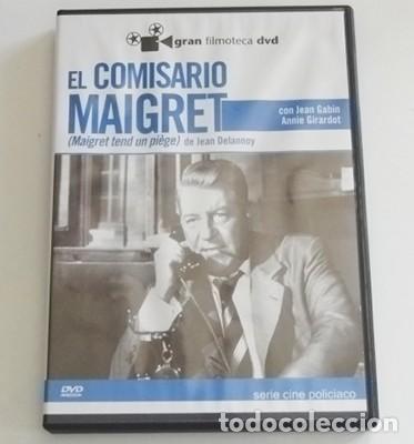 Cin&eacute;ma: EL COMISARIO MAIGRET DVD PEL&Iacute;CULA SUSPENSE JEAN GABIN A. GIRARDOT LINO VENTURA POLIC&Iacute;A CRIMEN PAR&Iacute;S