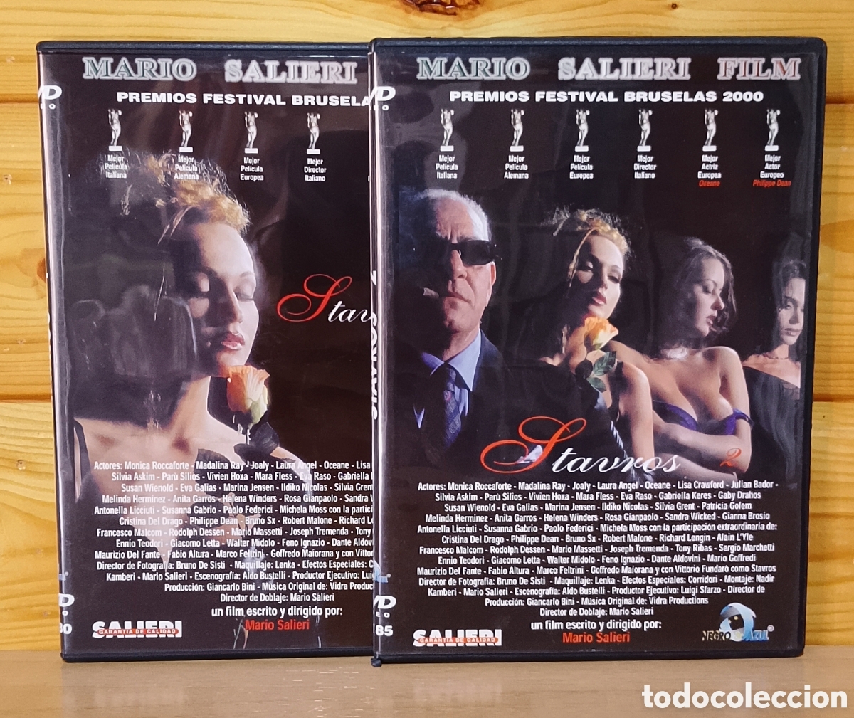 Cine: 2 x DVD Stavros 1 y Stavros 2 Mario Salieri