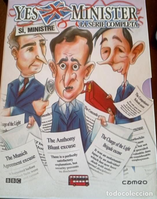 Cine: Yes Minister - S&iacute;, Ministro -La Serie Completa DVDs Como nuevo