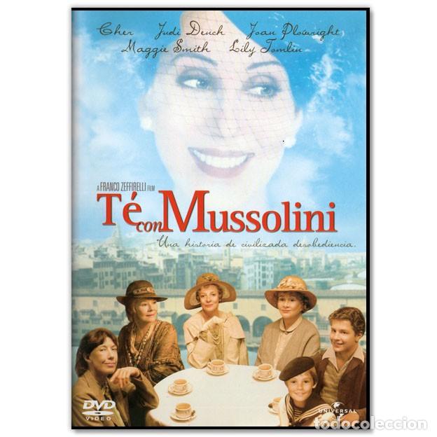 Cine: TE CON MUSSOLINI DVD(Drama, II Guerra Mundial, Cher)