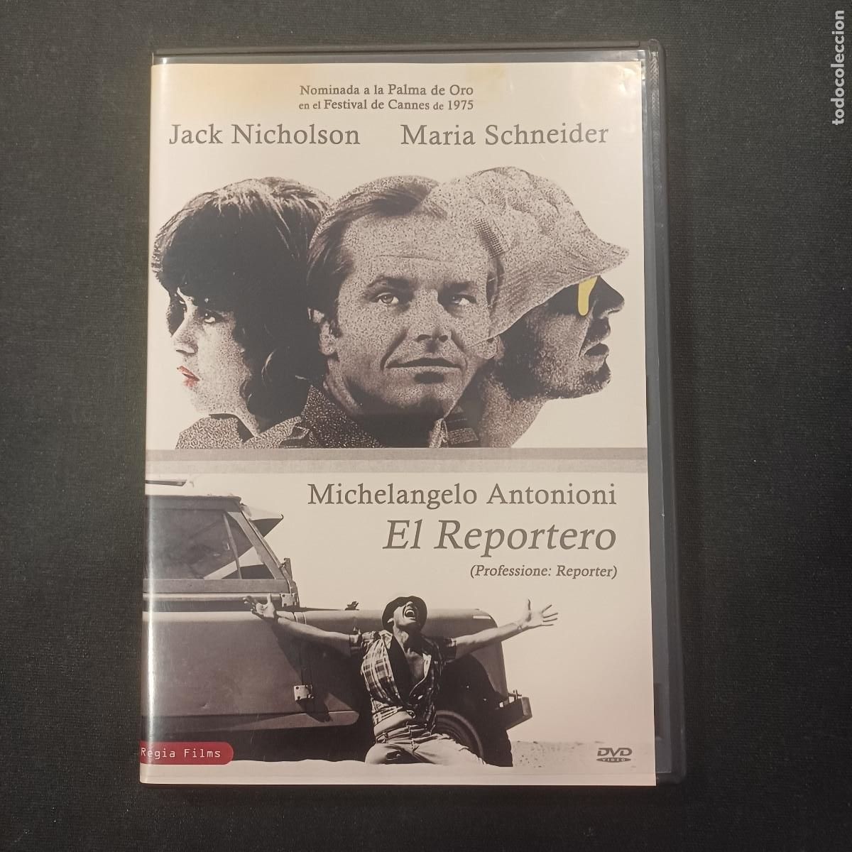 Cine: EL REPORTERO/MICHELANGELO ANTONIONI/DVD.