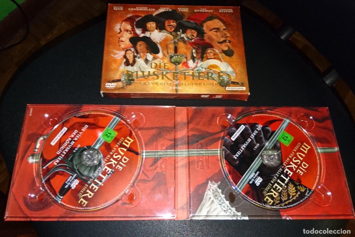 Cine: dvd LOS 3 MOSQUETEROS + LOS 4 MOSQUETEROS de Richard Lester - en castellano