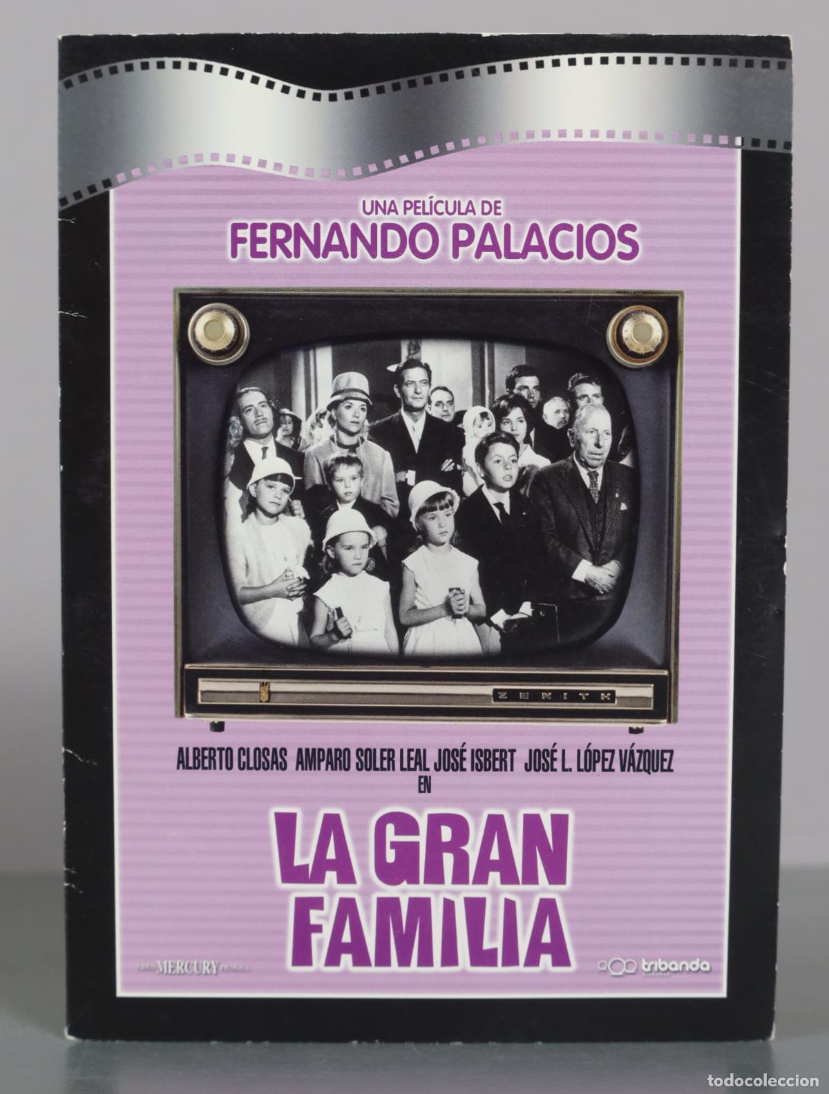 Cinema: DVD. La Gran Familia - Fernando Palacios, Alberto Closas, Amparo Soler Leal, Jos&eacute; Isbert, Jos&eacute; Luis