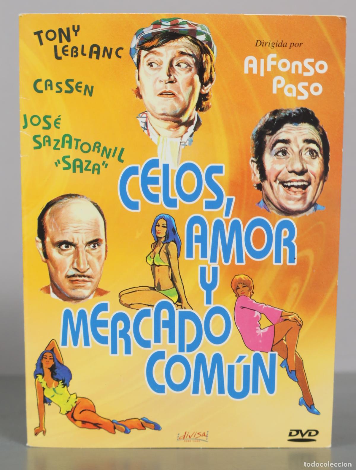 Cinema: DVD. Celos, amor y Mercado Com&uacute;n - Alfonso Paso, Tony Leblanc, Cassen, Jos&eacute; Sazatornil Saza
