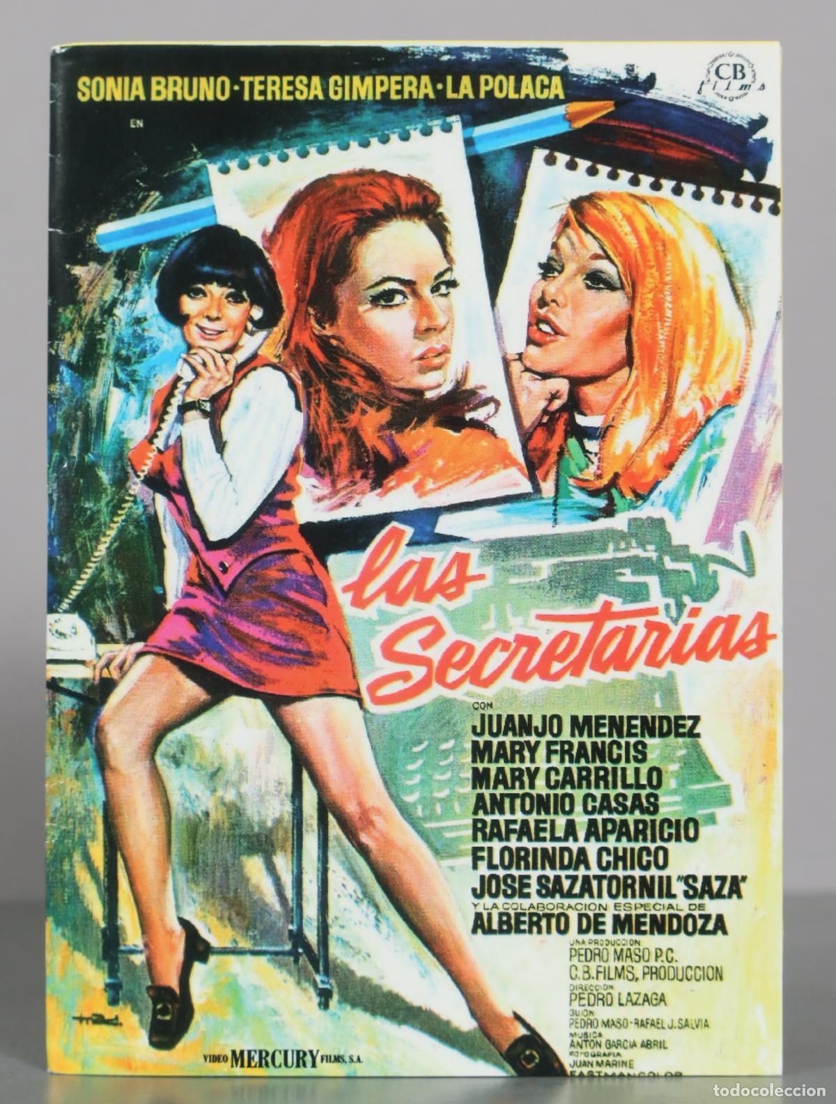 Cinema: DVD. Las secretarias - Pedro Lazaga, Sonia Bruno, Teresa Gimpera, La Polaca - Coleccion Cine Espanol