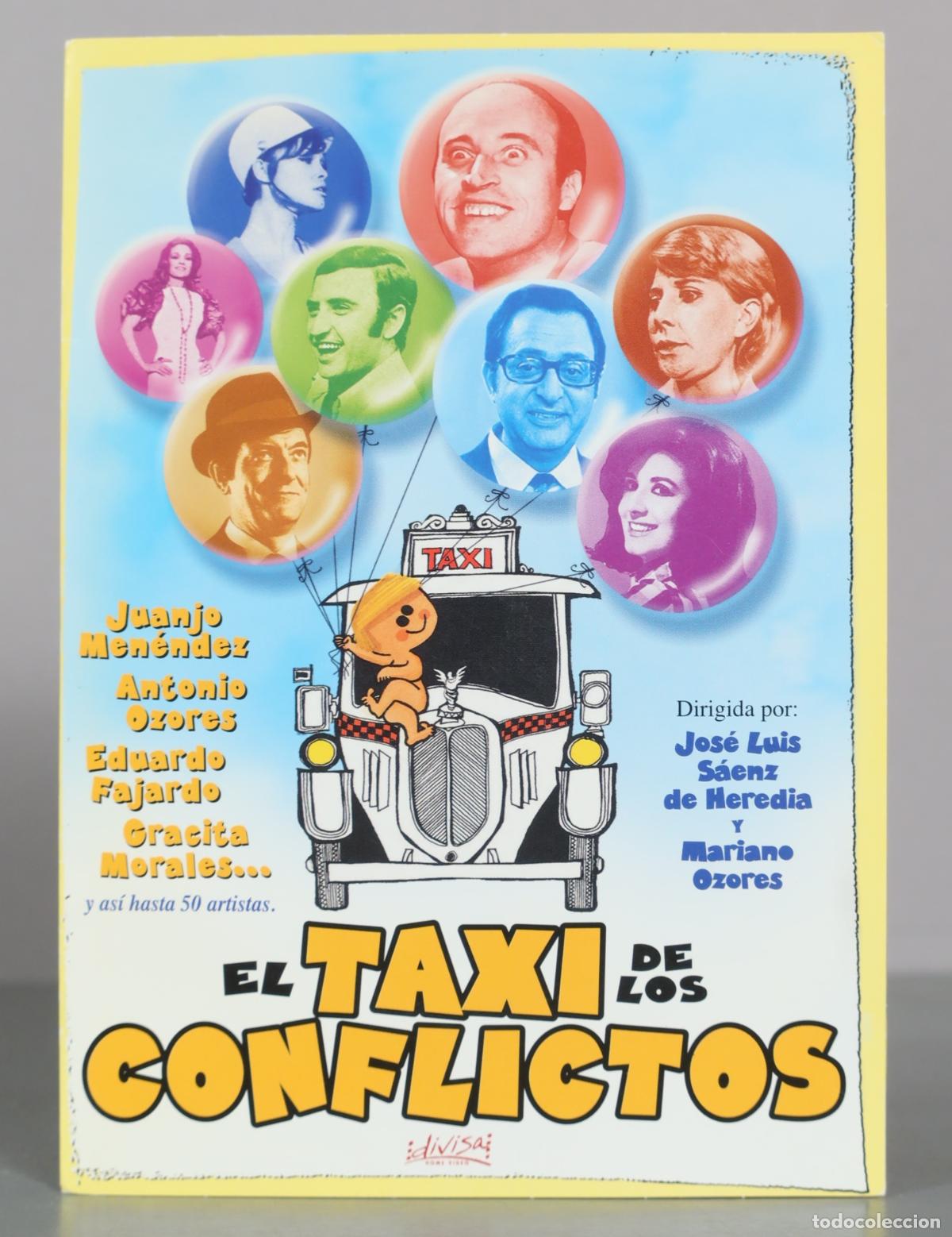 Cinema: DVD. El taxi de los conflictos - Jos&eacute; Luis S&aacute;enz de Heredia, Mariano Ozores, Juanjo Men&eacute;ndez,