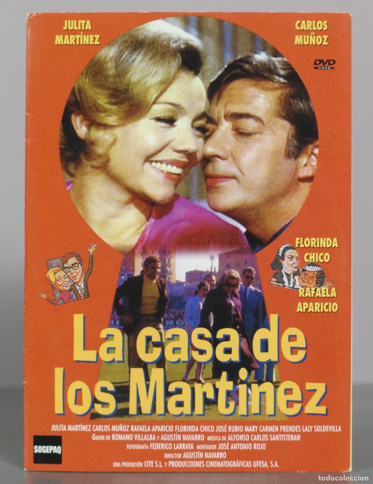 Cinema: DVD. La casa de los Mart&iacute;nez - Julita Mart&iacute;nez, Carlos Mu&ntilde;oz, Rafaela Aparicio, Florinda Chico