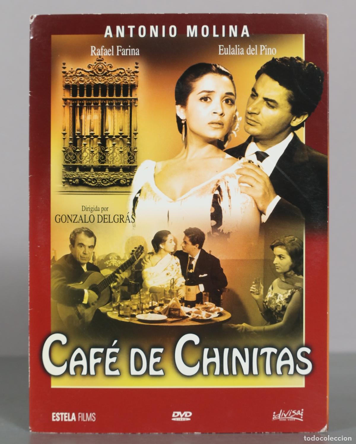 Cinema: DVD. Caf&eacute; de Chinitas - Gonzalo Delgr&aacute;s, Antonio Molina, Rafael Farina, Eulalia del Pino