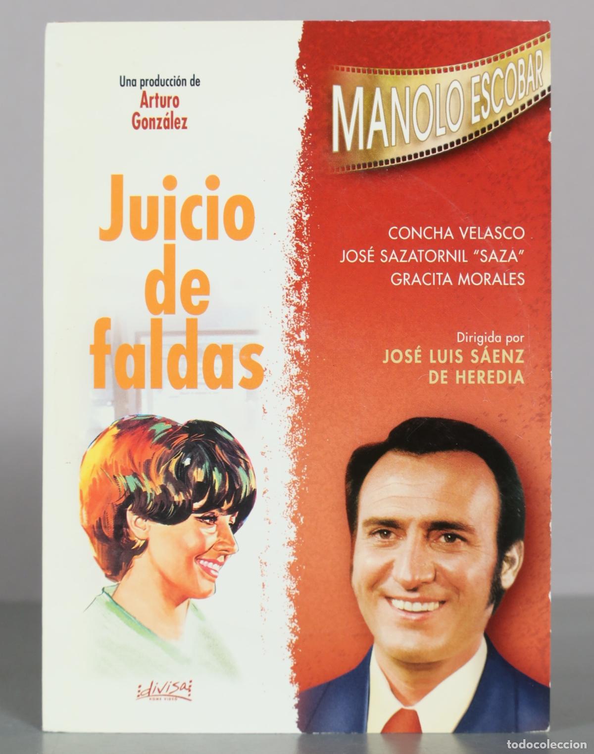 Cinema: DVD. Juicio de faldas - Jos&eacute; Luis S&aacute;enz de Heredia, Manolo Escobar, Concha Velasco, Jos&eacute; Sazatornil,