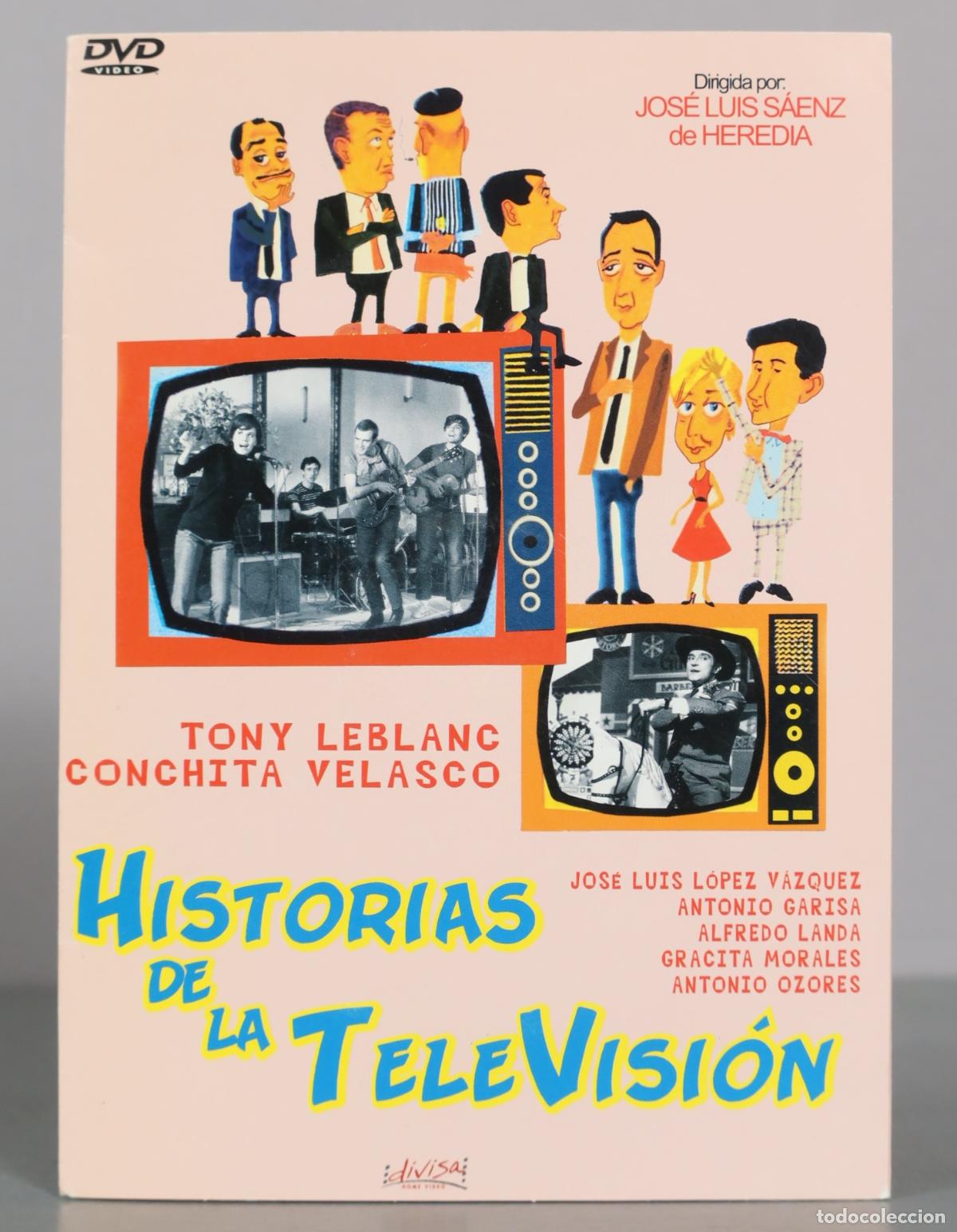 Cinema: DVD. Historias de la televisi&oacute;n - Jos&eacute; Luis S&aacute;enz de Heredia, Concha Velasco, Tony Leblanc, Alfredo