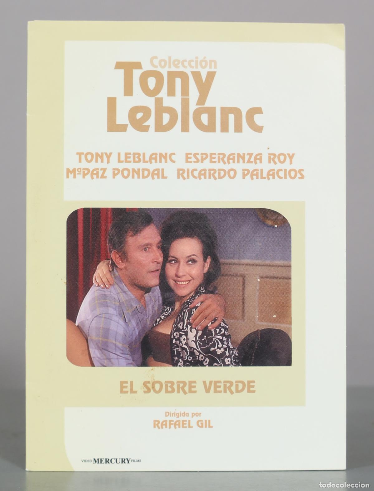 Cine: DVD. El sobre verde - Tony Leblanc, Esperanza Roy, Mary Paz Pondal, Ricardo Palacios