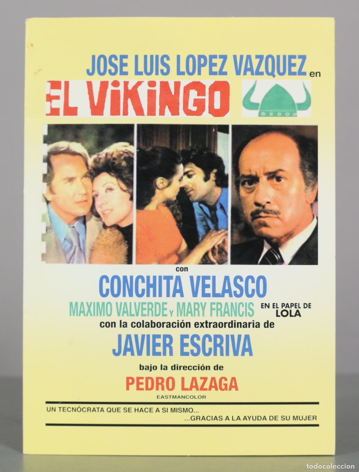 Cine: DVD. El vikingo - Pedro Lazaga, Jos&eacute; Luis L&oacute;pez V&aacute;zquez, Concha Velasco