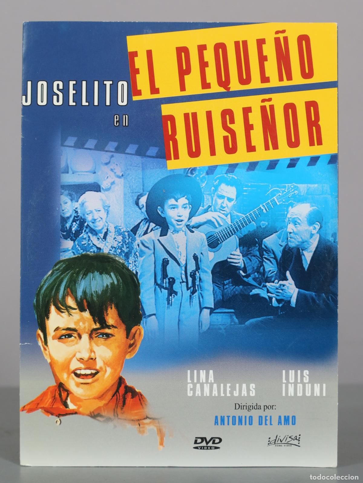 Cine: DVD. El peque&ntilde;o ruise&ntilde;or - Antonio del Amo, Joselito, Luis Induni